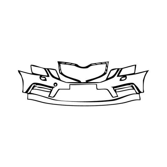 Pre-Cut PPF Skoda Octavia (EU) Hatch VRS 2018 - PPF-Kits