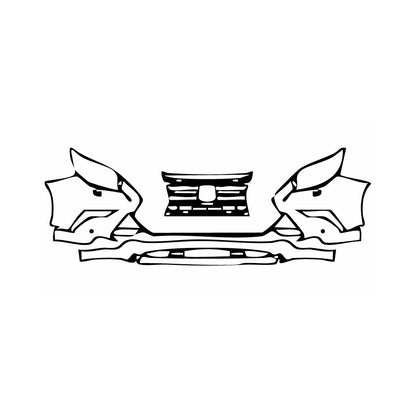 Pre-Cut PPF Lexus GX 2014 - PPF-Kits