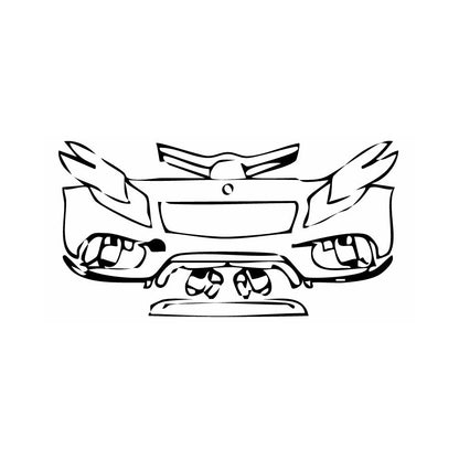 Pre-Cut PPF Mercedes-Benz GLA AMG GLA 45 2017 - PPF-Kits