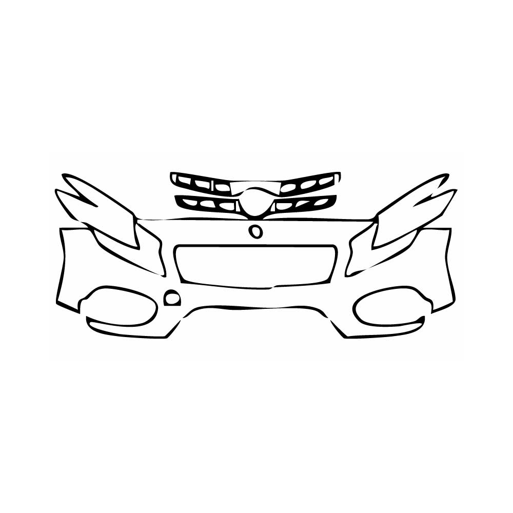 Pre-Cut PPF Mercedes-Benz GLA Sport 2017 - PPF-Kits