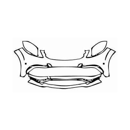 Pre-Cut PPF Mercedes-Benz GLS AMG GLS 63 2016 - PPF-Kits