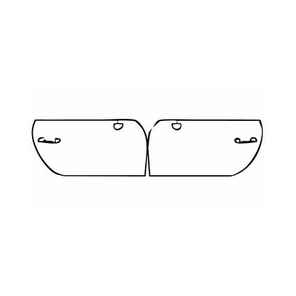 Pre-Cut PPF Porsche 911 Turbo S Cabriolet 2016 - PPF-Kits