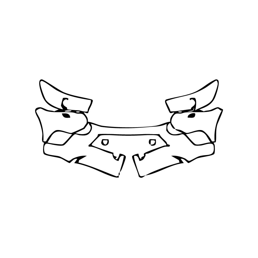 Pre-Cut PPF Toyota Hilux (EU) Double Cab Base 2019 - PPF-Kits