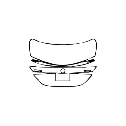 Pre-Cut PPF Mercedes-Benz C Class Sedan 450 AMG 2017 - PPF-Kits