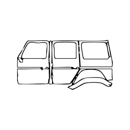 Pre-Cut PPF Mercedes-Benz G Class G500 2013 - PPF-Kits