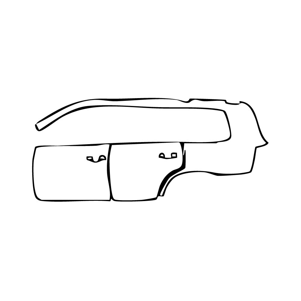 Pre-Cut PPF Toyota Land Cruiser V8 2016 - PPF-Kits