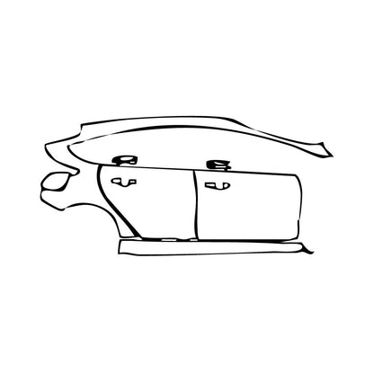 Pre-Cut PPF Ford Focus Hacthback RS 2016 - PPF-Kits