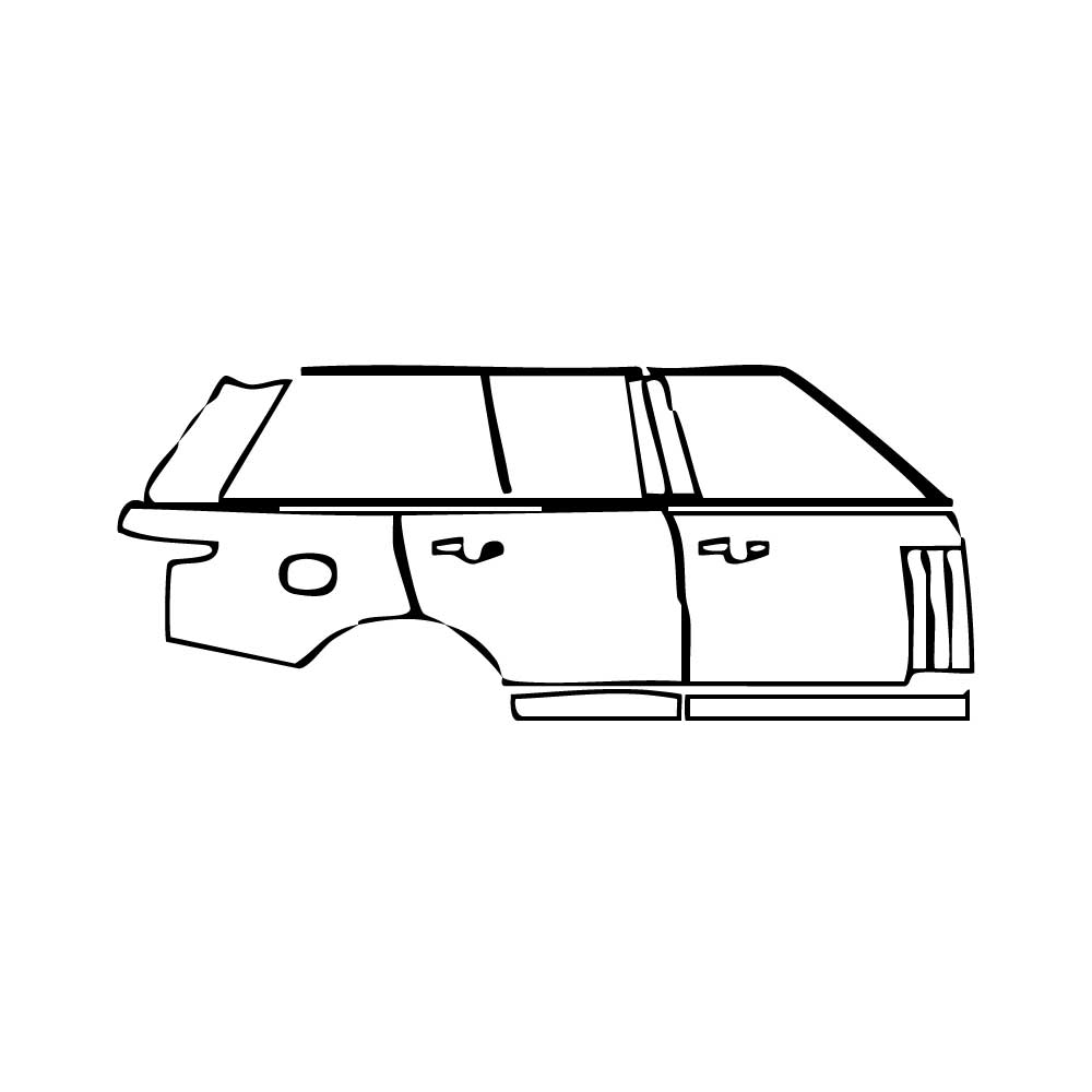 Pre-Cut PPF Land Rover Range Rover Standard Wheelbase Base 2013 - PPF-Kits