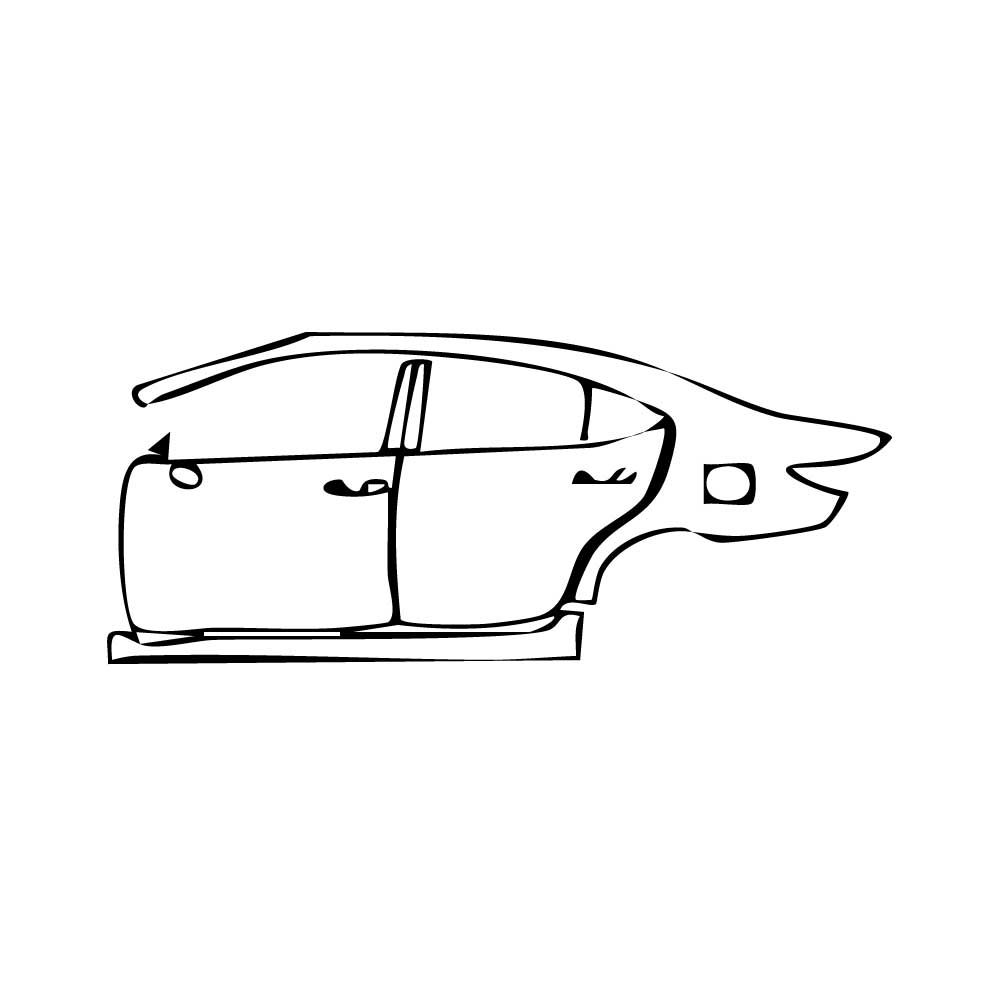 Pre-Cut PPF Lexus ES Luxury 2013 - PPF-Kits