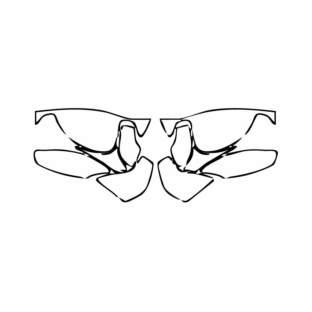 Pre-Cut PPF Ferrari 458 Italia 2010 - PPF-Kits