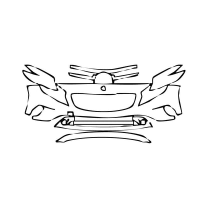 Pre-Cut PPF Mercedes-Benz GLA Base 2013 - PPF-Kits