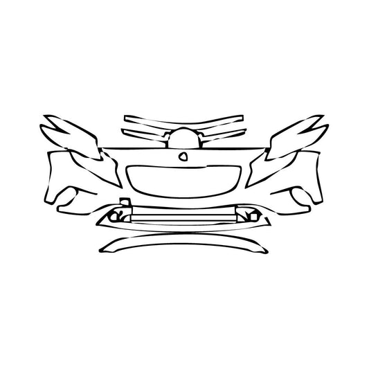 Pre-Cut PPF Mercedes-Benz GLA Base 2013 - PPF-Kits