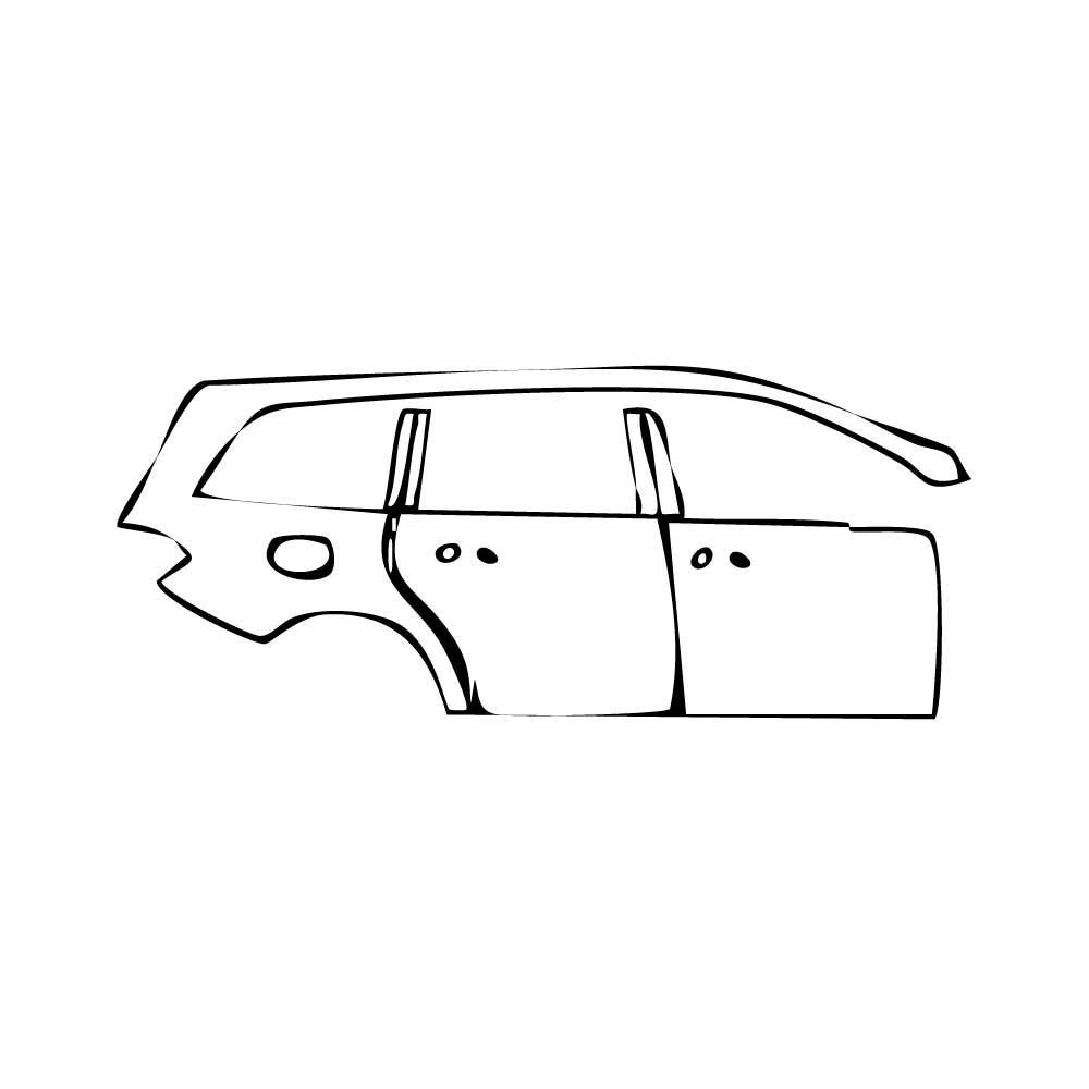 Pre-Cut PPF Mercedes-Benz GL Base 2013 - PPF-Kits