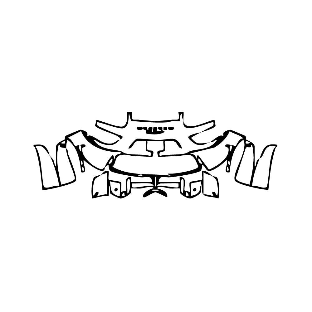 Pre-Cut PPF Porsche 918 Spyder 2013 - PPF-Kits