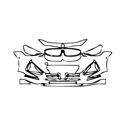 Pre-Cut PPF BMW 2 Series Coupe M235 M240 2025 - PPF-Kits