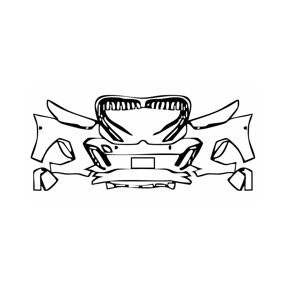 Pre-Cut PPF BMW i5 Extended Wheelbase M运动套装 2025 - PPF-Kits