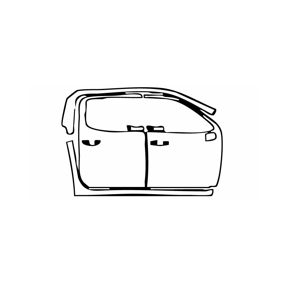 Pre-Cut PPF Chevrolet Silverado 1500 LT Trail Boss 2025 - PPF-Kits