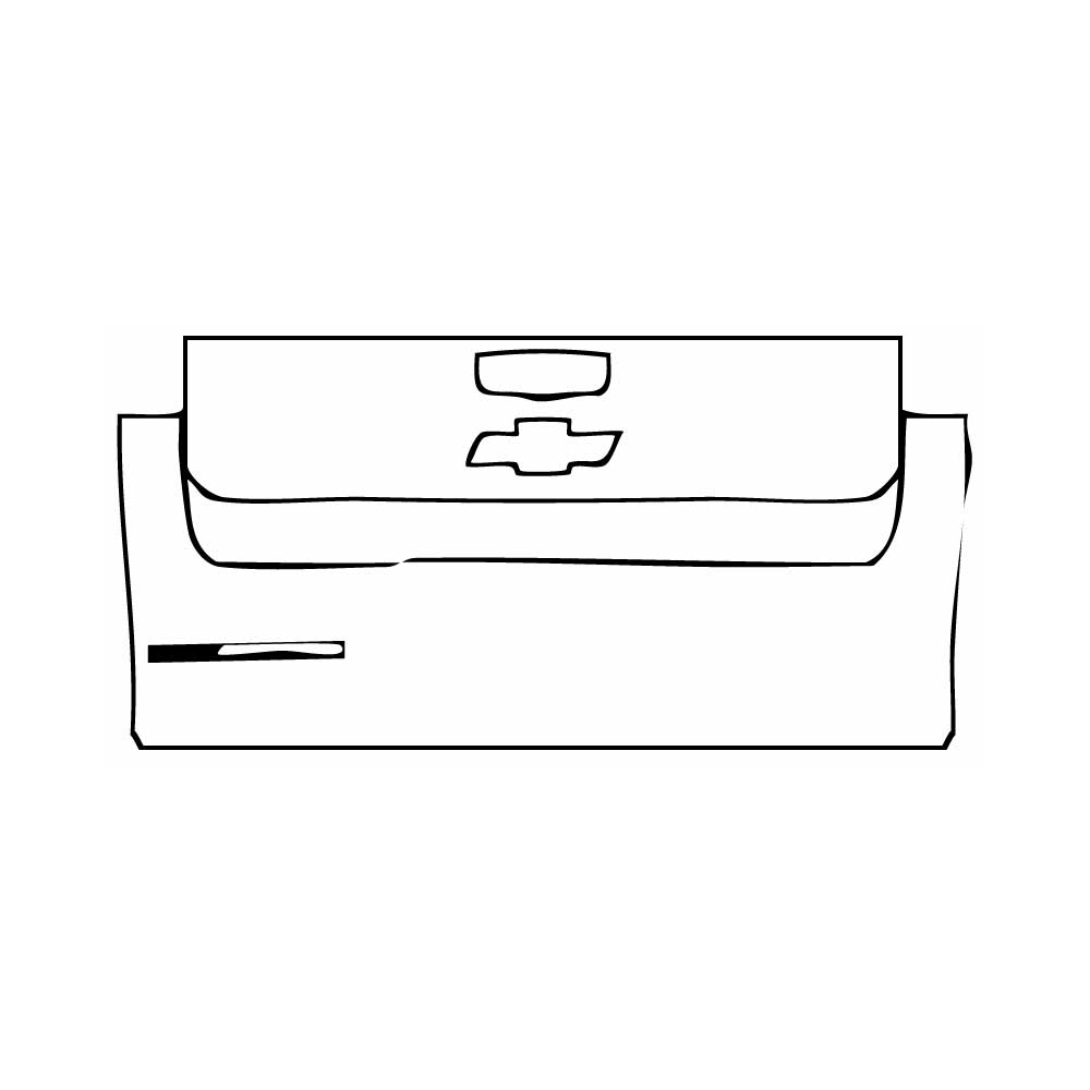 Pre-Cut PPF Chevrolet Silverado 1500 WT 2025 - PPF-Kits