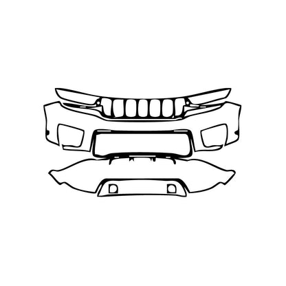 Pre-Cut PPF JEEP Grand Cherokee Grand Cherokee L (3-row) Overland 2025 - PPF-Kits