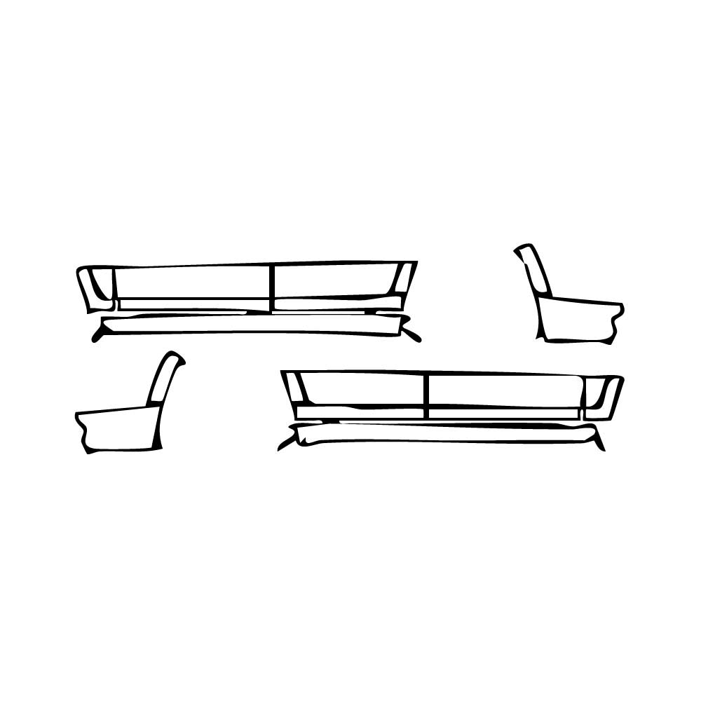 Pre-Cut PPF JEEP Grand Cherokee Grand Cherokee L (3-row) Overland 2025 - PPF-Kits