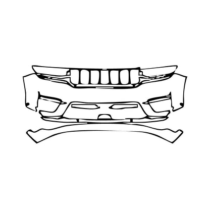 Pre-Cut PPF JEEP Grand Cherokee Grand Cherokee (2-row) Summit Reserve 2025 - PPF-Kits