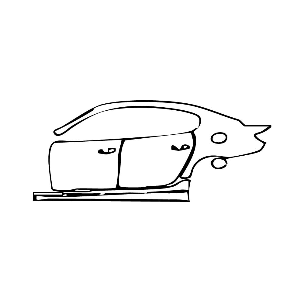 Pre-Cut PPF Maserati Quattroporte Quattroporte Modena Q4 2025 - PPF-Kits