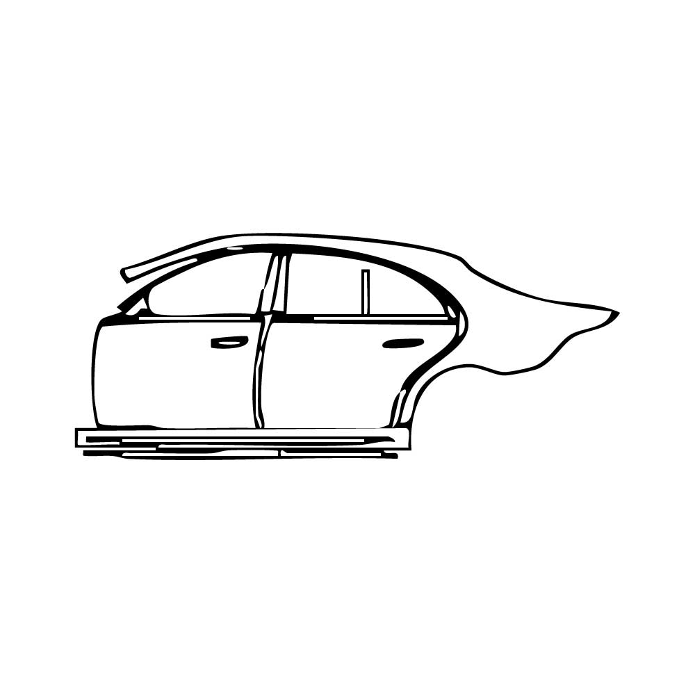 Pre-Cut PPF Mercedes-Benz S Class Sedan AMG S63 E Performance Extended Wheelbase 2025 - PPF-Kits