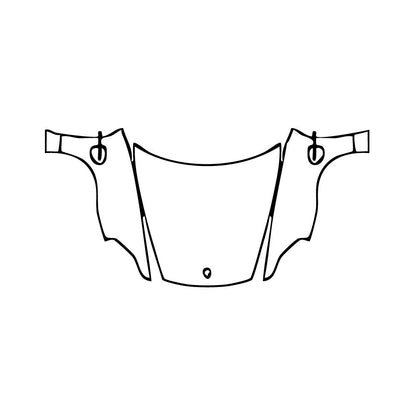 Pre-Cut PPF Porsche Taycan Sport Turismo Taycan Turbo Sport Turismo 2025 - PPF-Kits