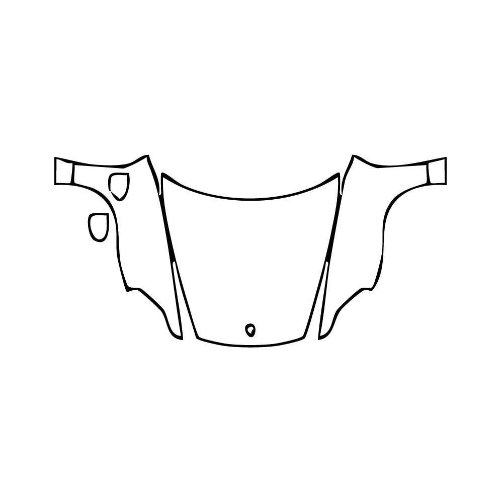 Pre-Cut PPF Porsche Taycan Sedan Taycan Turbo GT with Weissach Package 2025 - PPF-Kits