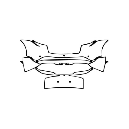 Pre-Cut PPF Porsche Taycan Cross Turismo Taycan 4 Cross Turismo 2025 - PPF-Kits