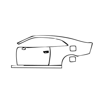 Pre-Cut PPF Dodge Charger Daytona 2-Door Scat Pack 2025 - PPF-Kits