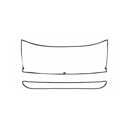 Pre-Cut PPF Dodge Charger Daytona 2-Door Scat Pack 2025 - PPF-Kits