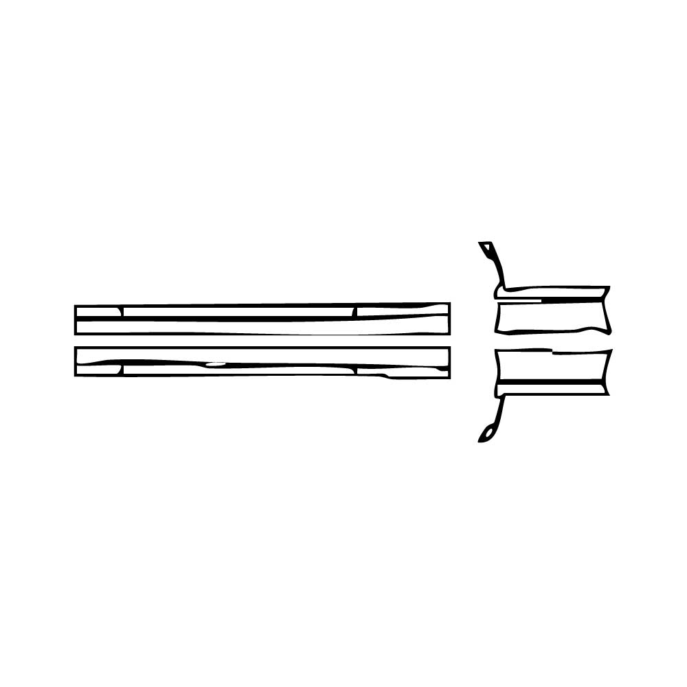 Pre-Cut PPF Dodge Charger Daytona 2-Door Scat Pack 2025 - PPF-Kits