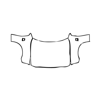 Pre-Cut PPF Dodge Charger Daytona 2-Door Scat Pack 2025 - PPF-Kits