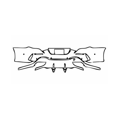 Pre-Cut PPF BMW 8 Series Gran Coupe M Sport 2025 - PPF-Kits