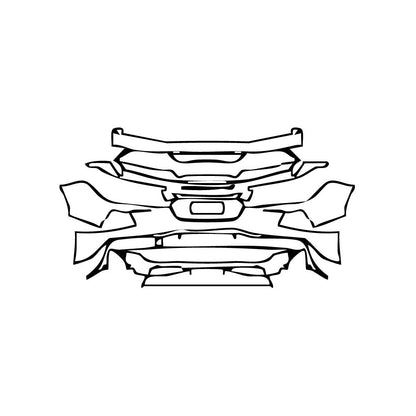 Pre-Cut PPF Chevrolet Corvette Stingray Convertible 2025 - PPF-Kits