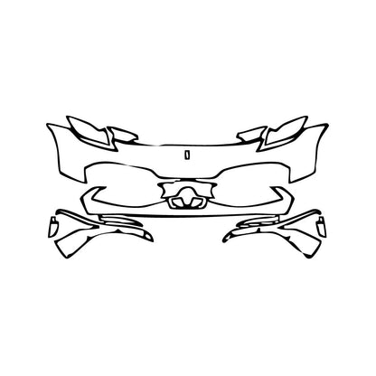 Pre-Cut PPF Ferrari 296 GTB 2025 - PPF-Kits