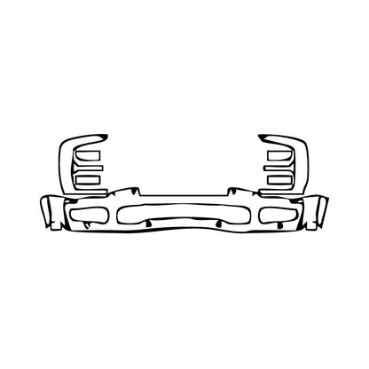 Pre-Cut PPF Ford Super Duty F-450 Platinum 2025 - PPF-Kits