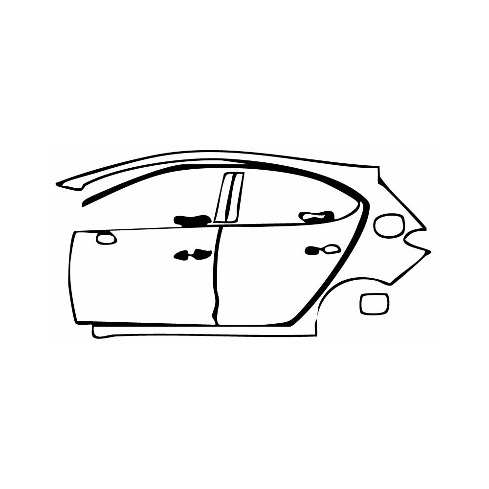 Pre-Cut PPF Honda City (TH) Hatchback Base 2025 - PPF-Kits