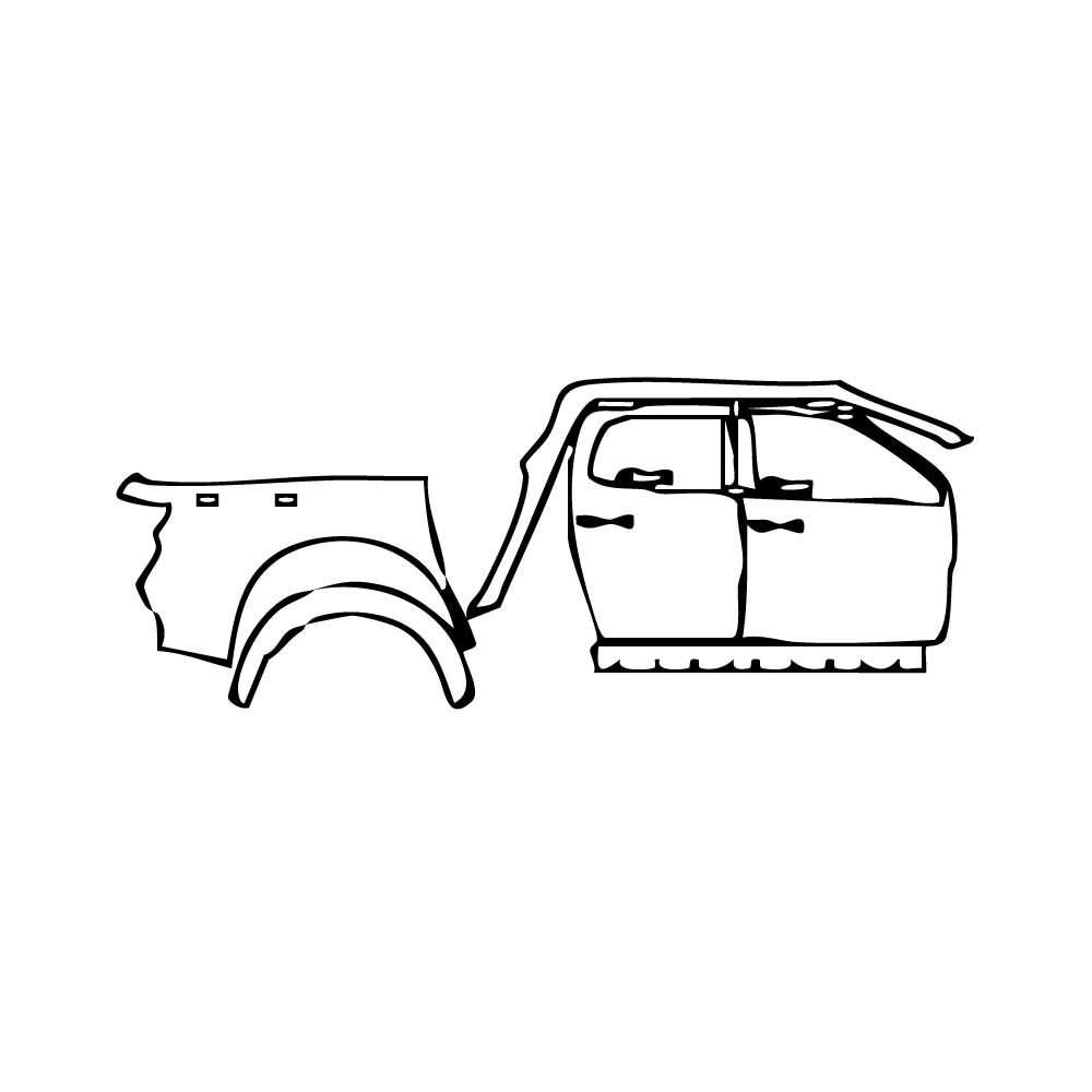 Pre-Cut PPF ISUZU D-MAX V-CROSS 2025 - PPF-Kits