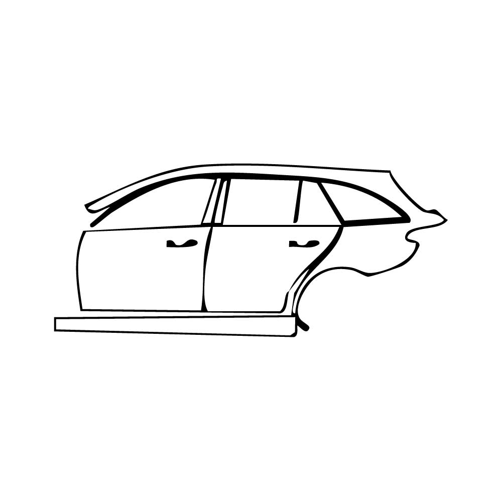 Pre-Cut PPF Mercedes-Benz C Class Estate Base 2025 - PPF-Kits