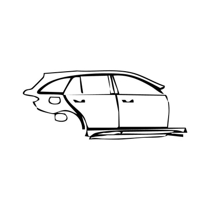 Pre-Cut PPF Mercedes-Benz C Class Estate AMG C63 S e Performance 2025 - PPF-Kits