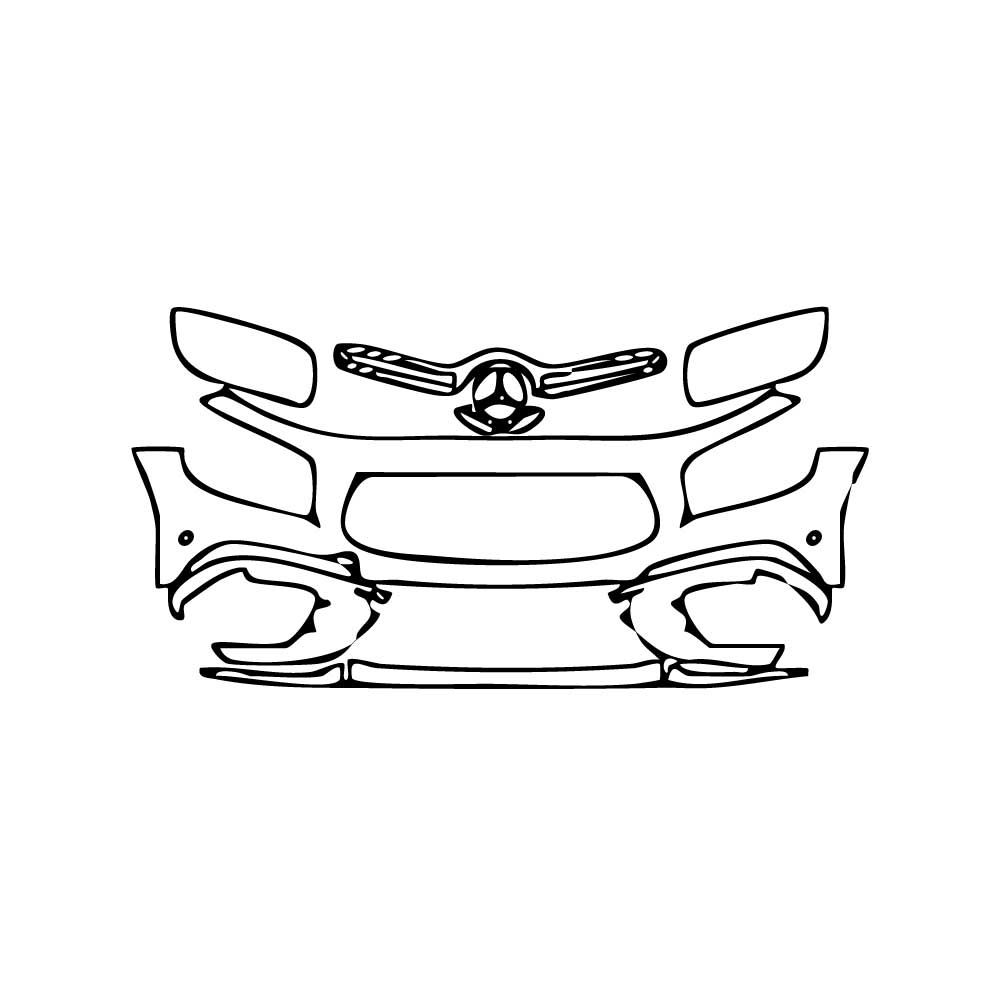 Pre-Cut PPF Mercedes-Benz GLB AMG Line 2025 - PPF-Kits