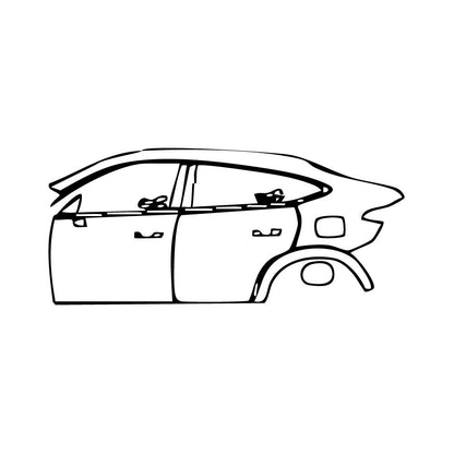 Pre-Cut PPF Mercedes-Benz GLC Coupe AMG GLC 63 S e Performance 2025 - PPF-Kits