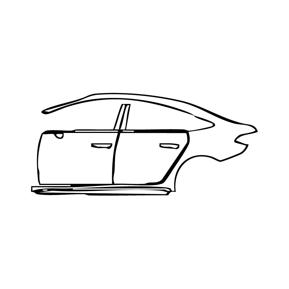 Voorgesneden PPF Audi A5 A5 Saloon S-Line 2025