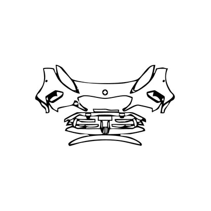 Voorgesneden PPF BMW 1 Series 5-door Sports Hatch M Sport 2025