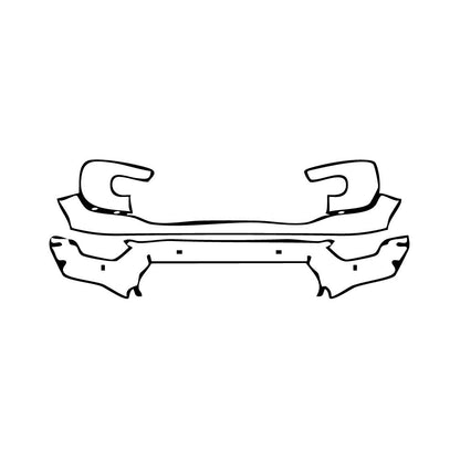 Voorgesneden PPF Ford Ranger (EU) Raptor 2025