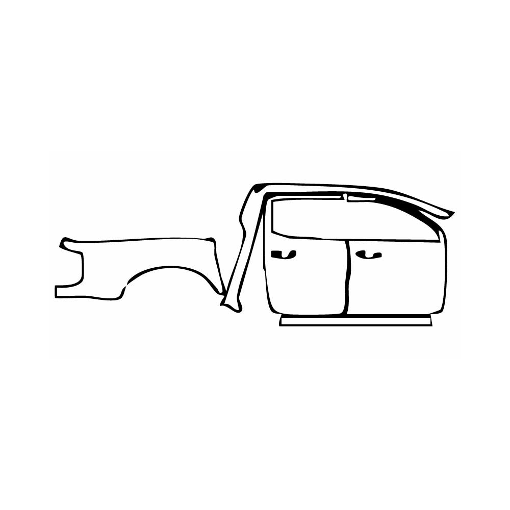 Voorgesneden PPF Ford Ranger (EU) Raptor 2025