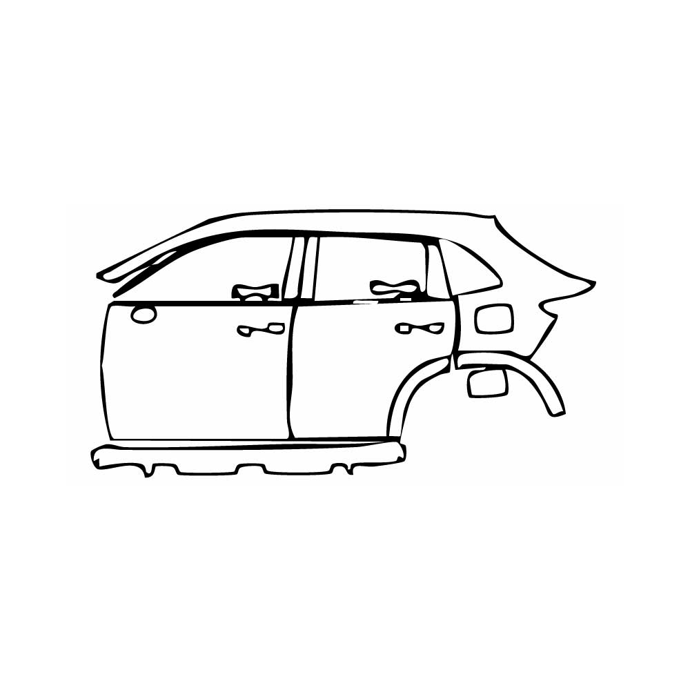 Voorgesneden PPF Honda HR-V (US) LX 2025