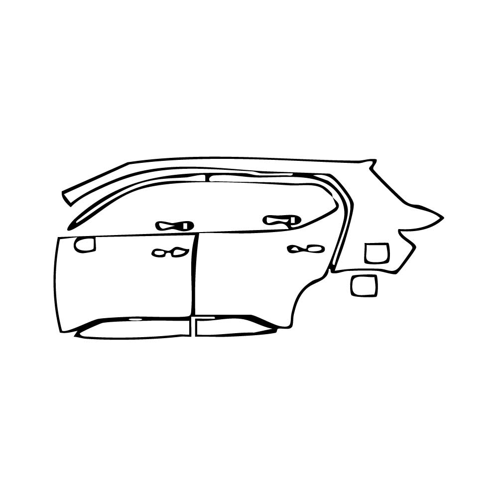 Voorgesneden PPF Honda Elevate (IN) ZX 2025